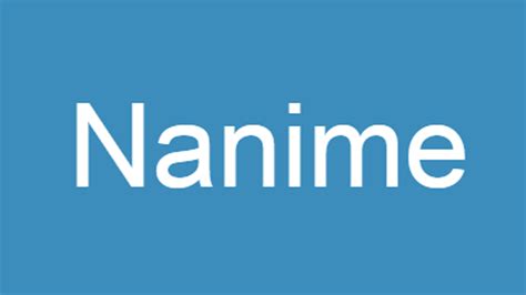 Nanimex.com .